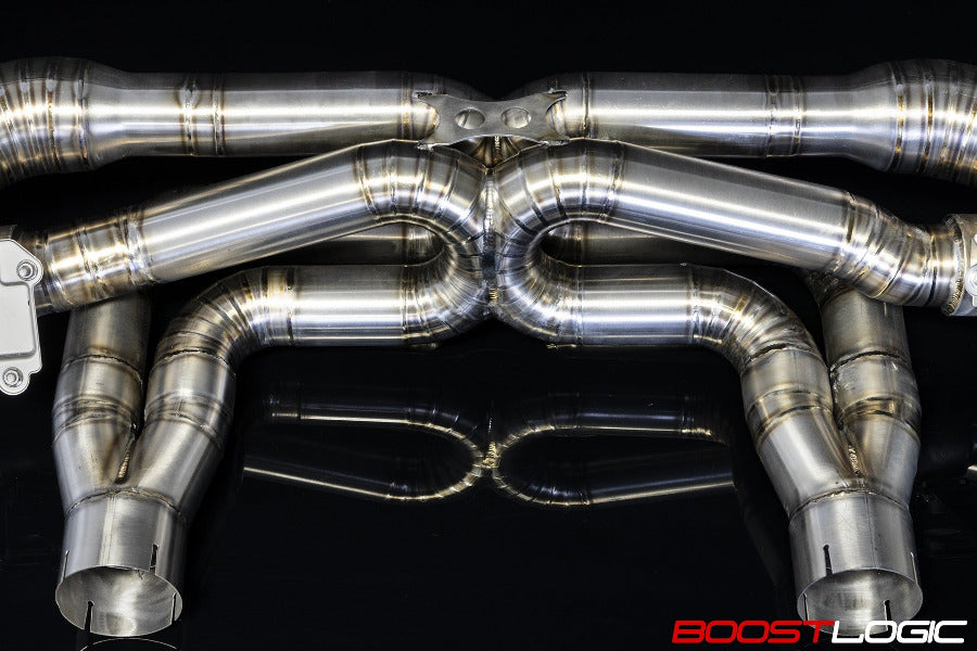 Système d'échappement en titane Boost Logic Toyota Supra A90 MK5 