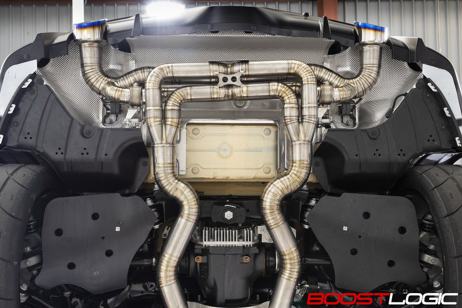 Système d'échappement en titane Boost Logic Toyota Supra A90 MK5 