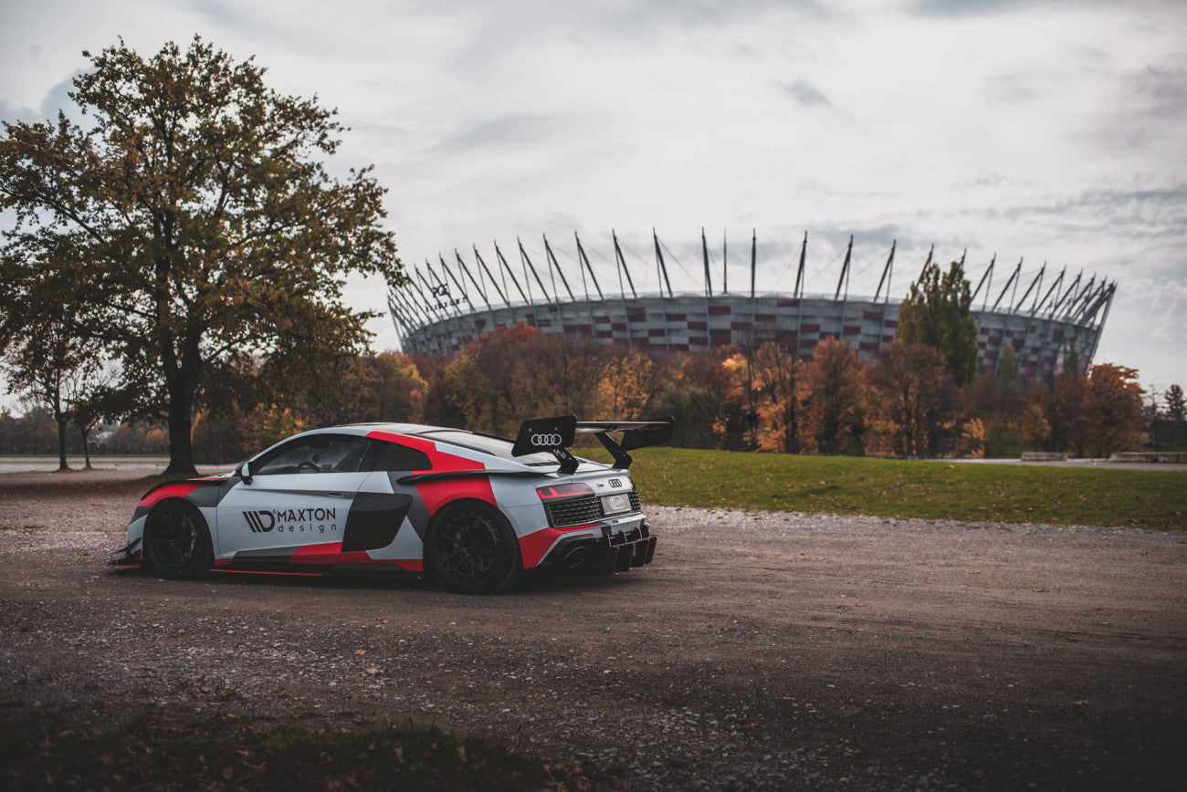 Maxton Design Heck Side Wings für Audi R8 4S Mk2 Facelift
