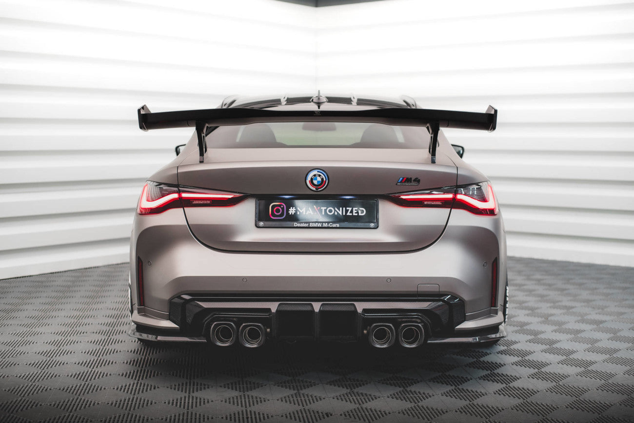 Maxton Design Carbon Fiber Flaps Diffuser for BMW M4 G82 Competition 