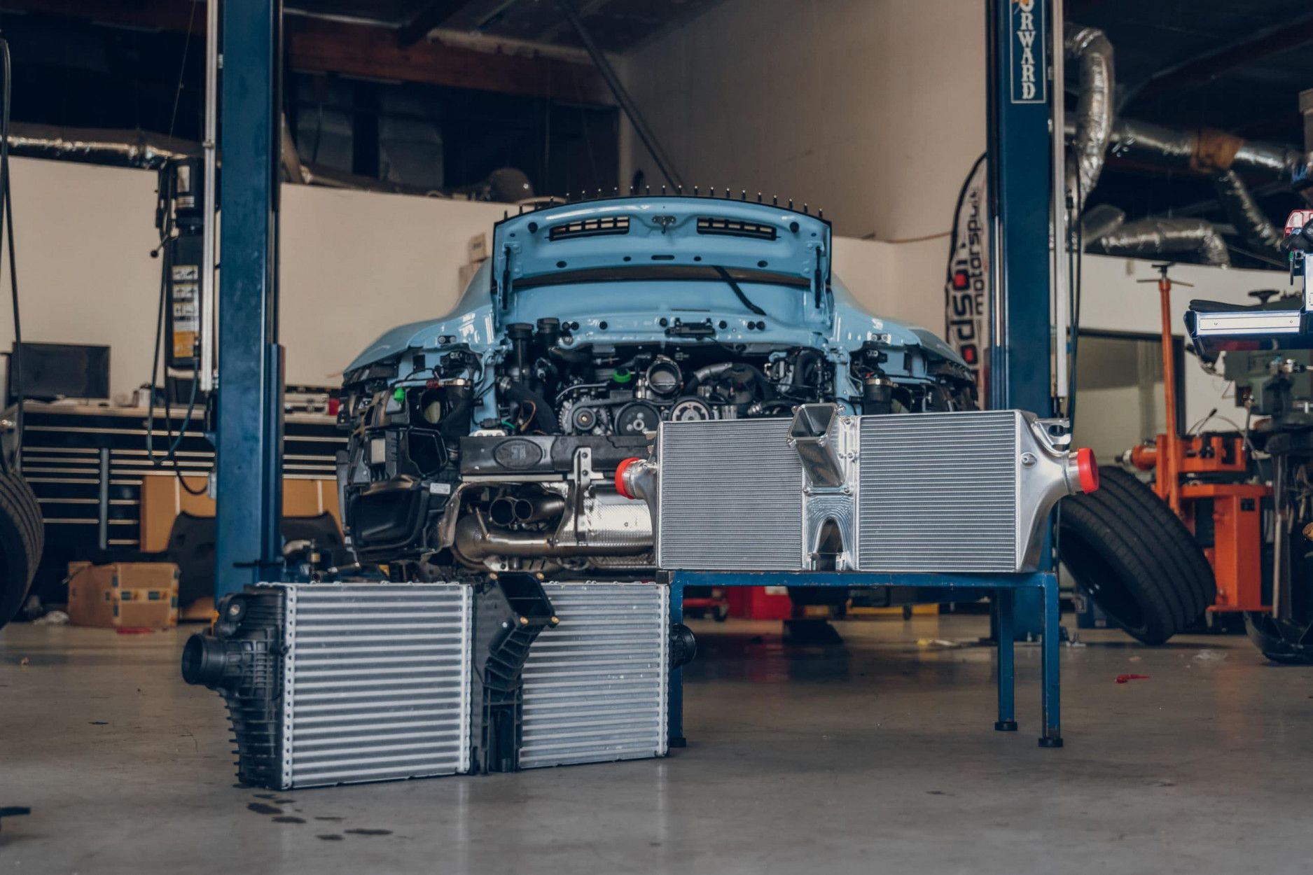 CSF Upgrade Ladeluftkühler für Porsche 992 Turbo & Turbo S