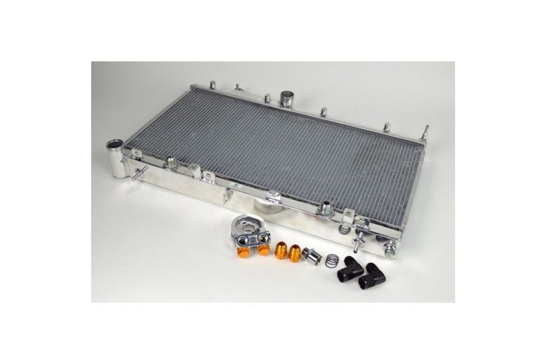 Refroidisseur d'eau CSF pour Subaru Impreza WRX &amp; STI 02-07 avec radiateur d'huile intégré 