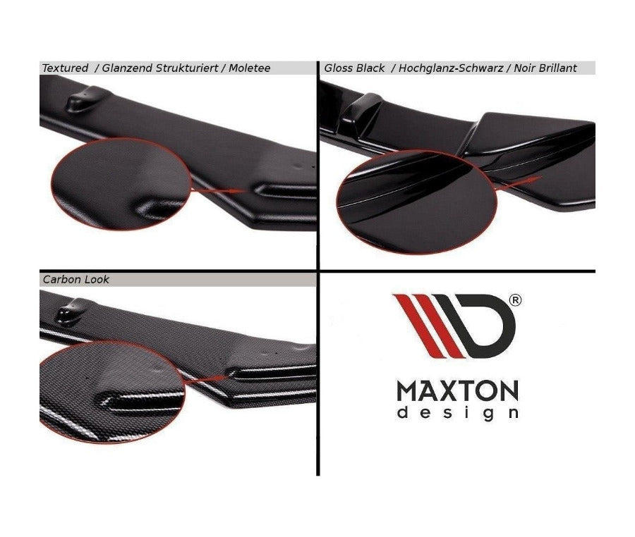 MAXTON DESIGN Cup spoiler lip BMW 1er F20/F21 M-Power 