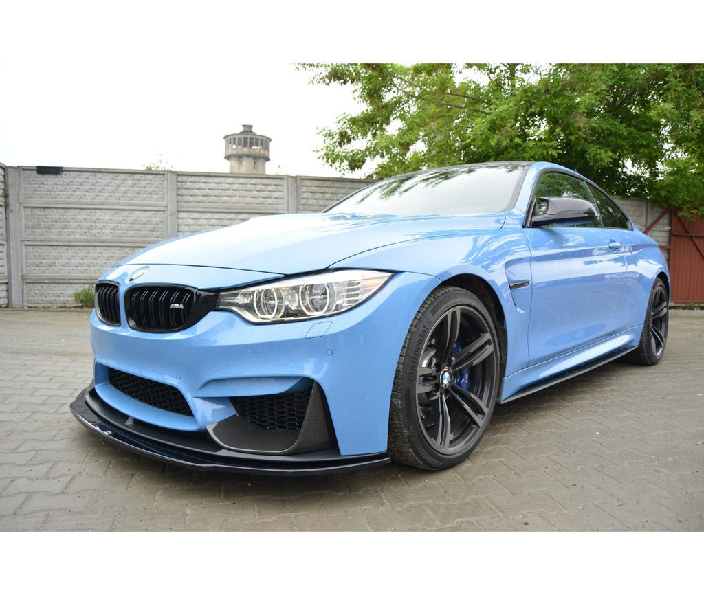 MAXTON DESIGN Cup spoiler lip front approach for BMW M4 F82 M-performance