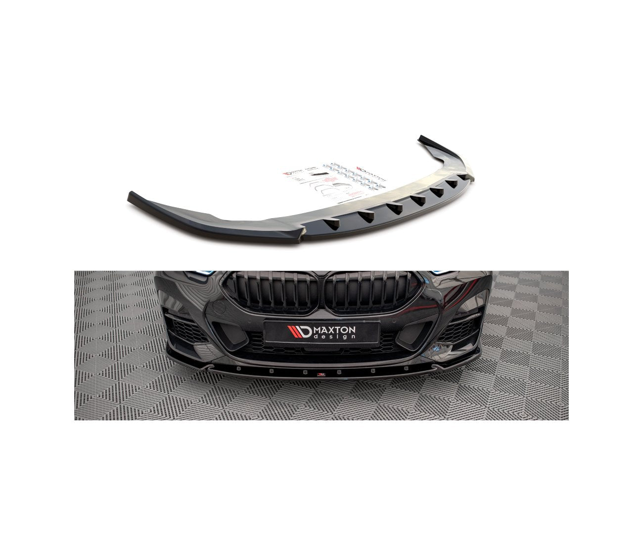 MAXTON DESIGN Cup spoiler lip V.2 BMW 2 Gran Coupe M-package F44 