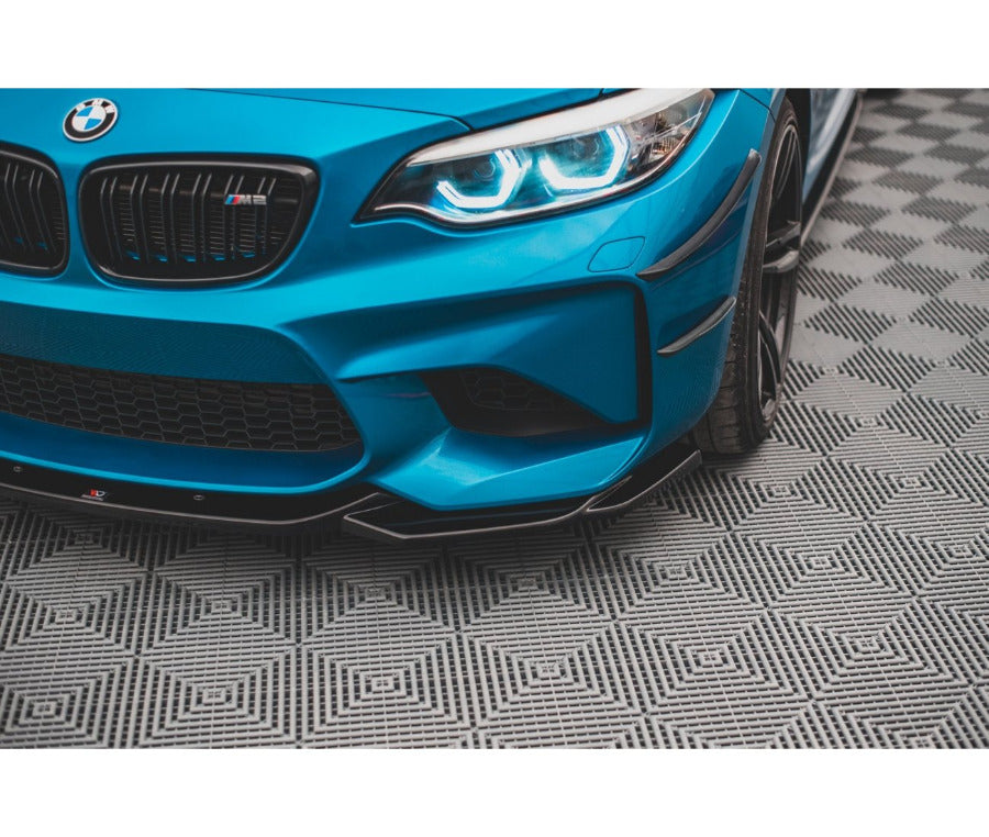 MAXTON DESIGN Cup spoiler lip front approach V.3 for BMW M2 F87 