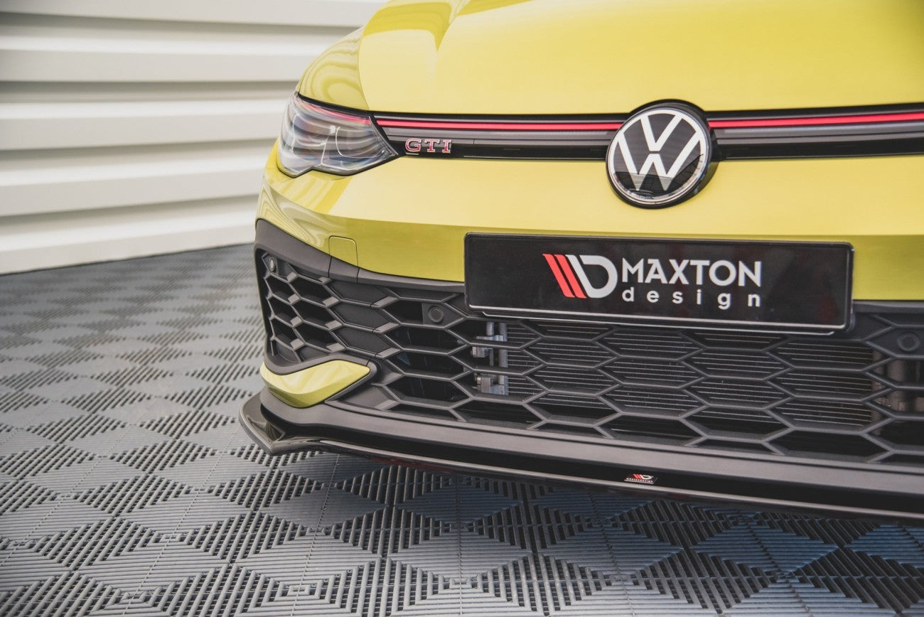 MAXTON DESIGN Cup spoiler lip front approach V.3 for Volkswagen Golf 8 GTI Clubsport 