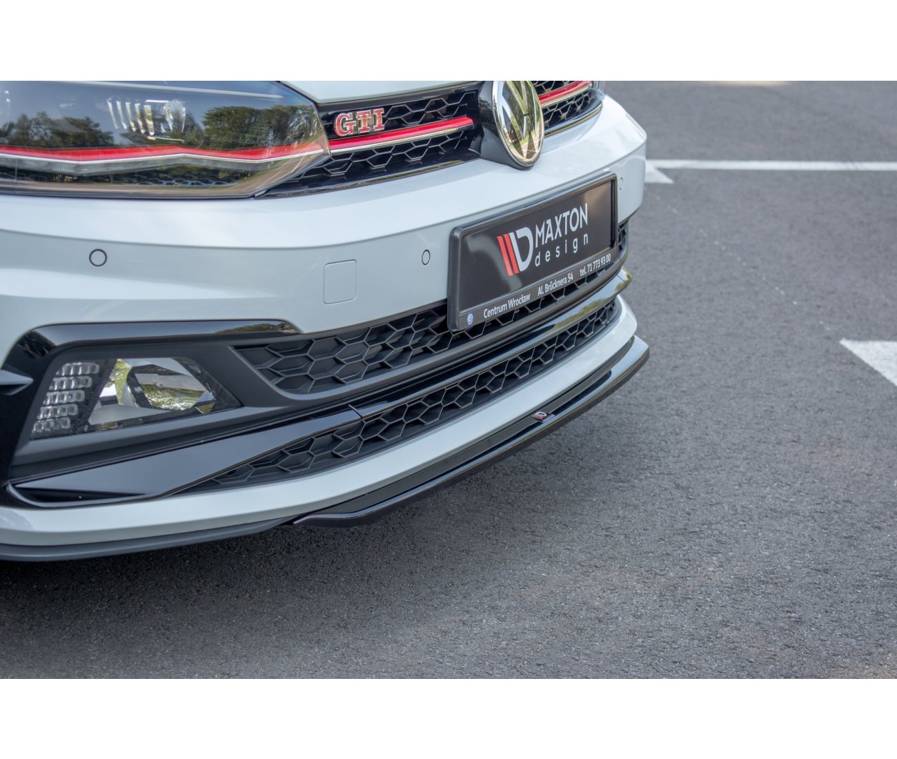MAXTON DESIGN Cup spoiler lip V.4 VW Polo GTI Mk6 