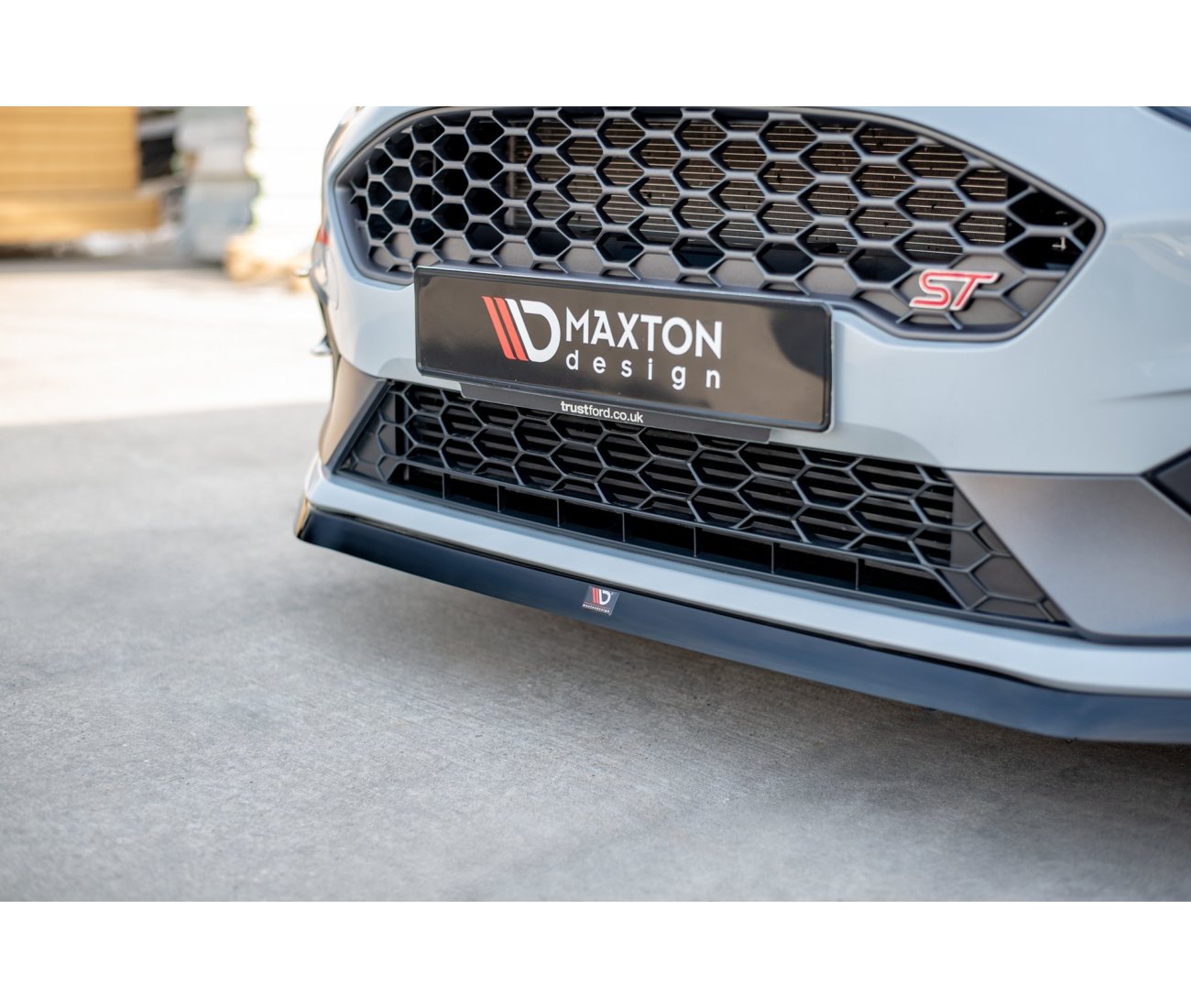 MAXTON DESIGN Cup spoiler lip V.6 Ford Fiesta Mk8 ST / ST-Line 