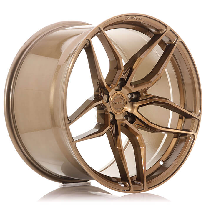 CONCAVER WHEELS - CR3 BRUSHED BRONZE 22 ZOLL - Turbologic