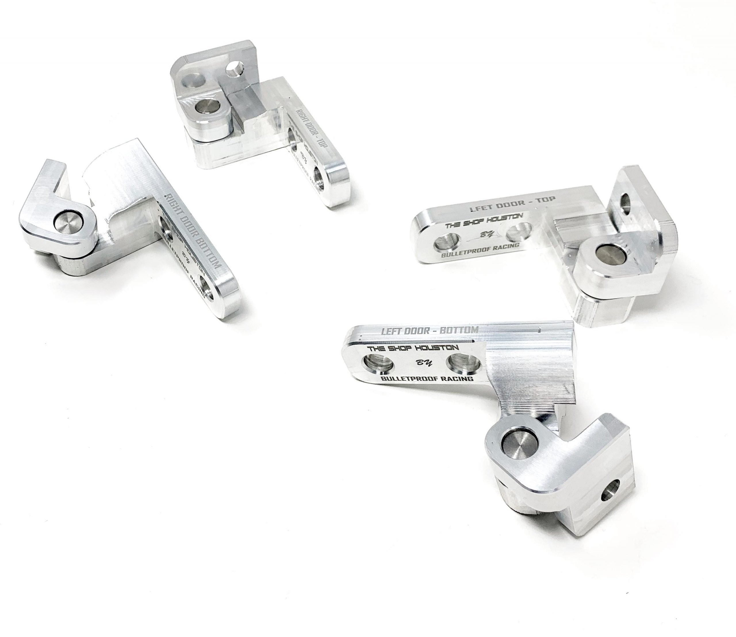 TSH Command Performance by Bulletproof Racing Billet Quick Release Door Hinges 