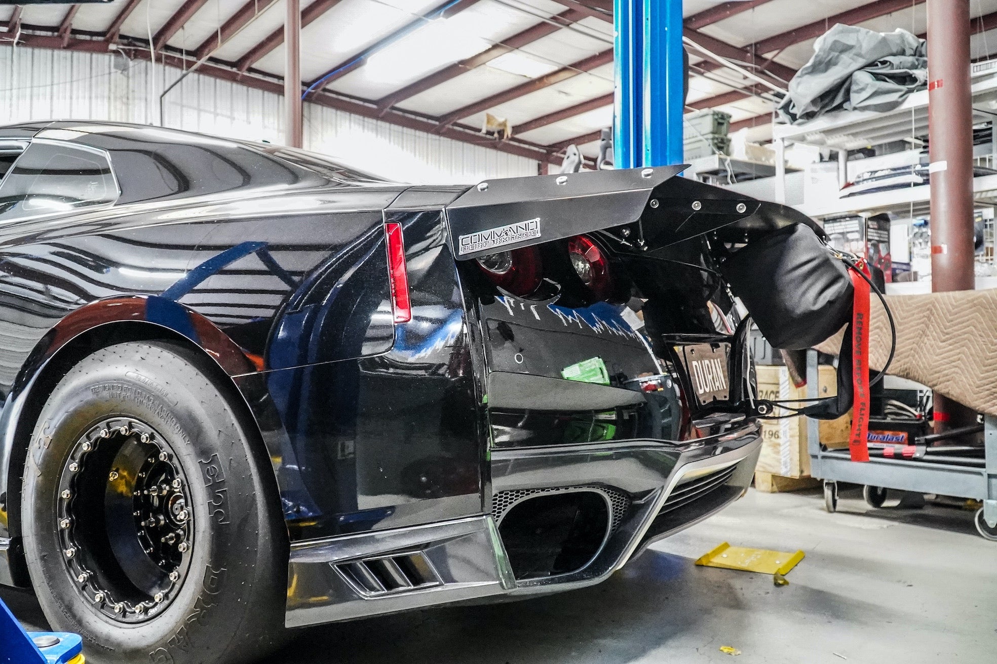 The Shop Houston Command Performance Drag Rear Spoiler Nissan GT-R R35 