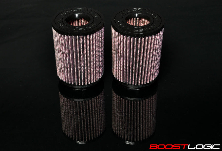 Filtre à air haut débit Boost Logic avec entrée double cône Nissan GT-R R35