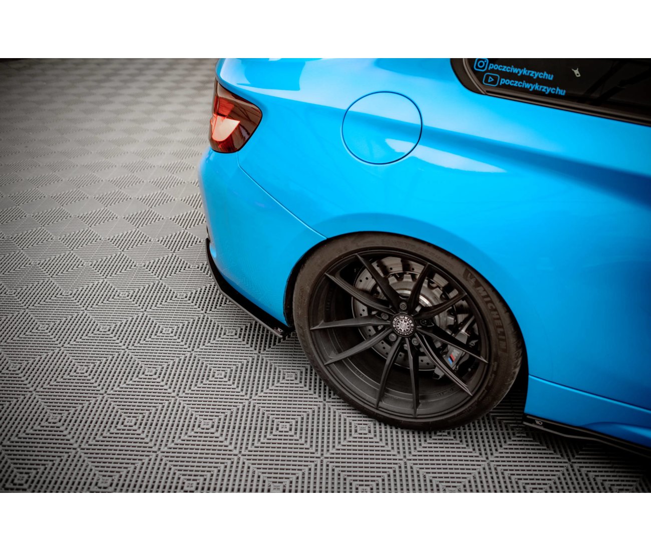 MAXTON DESIGN Street Pro Flaps Diffusor für BMW M2 F87