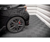 MAXTON DESIGN Hintere Seiten Flaps für Hyundai I20 N Mk3 schwarz Hochglanz