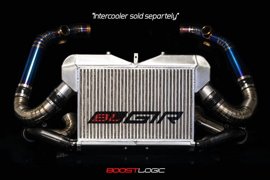 Boost Logic R35 Complete titanium intercooler piping Nissan R35 GT-R 