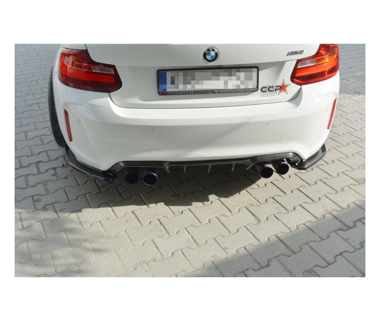 MAXTON DESIGN rear apron flaps BMW M2 (F87) Coupe 