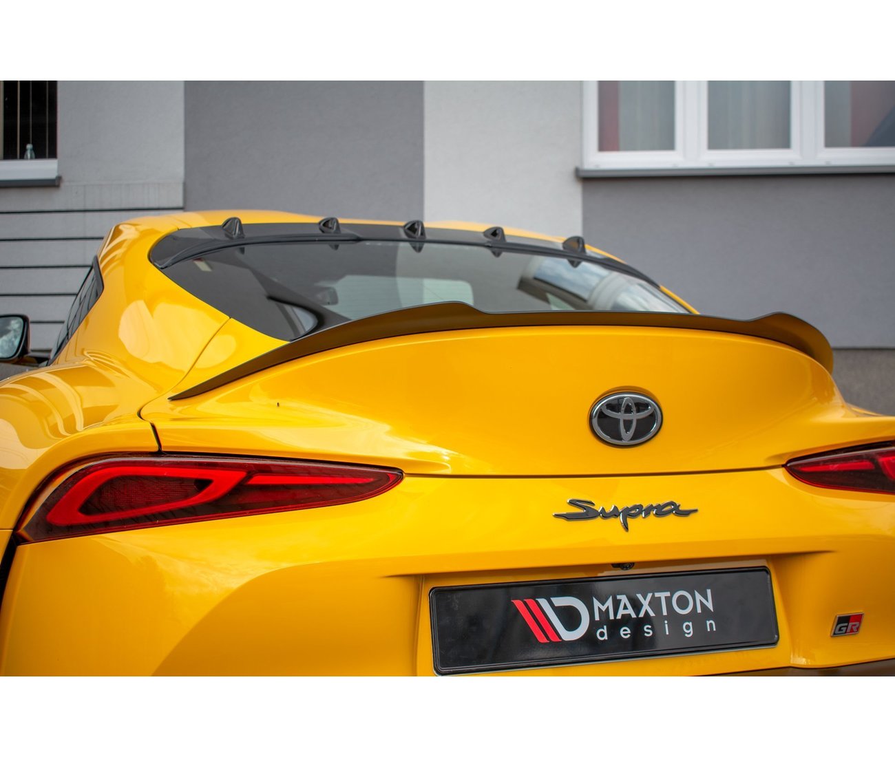 MAXTON DESIGN Heck Spoiler Aufsatz Abrisskante für Toyota Supra Mk5 - Turbologic