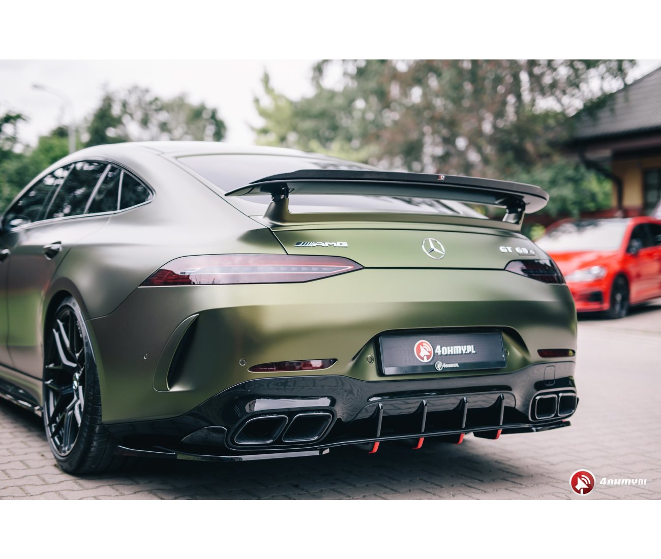MAXTON DESIGN flaps diffuser for Mercedes-AMG GT 63 S 4-door coupe 