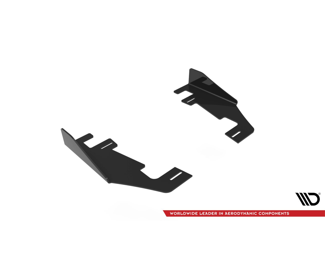 MAXTON DESIGN Hintere Seiten Flaps für Audi RS3 Sportback 8Y schwarz Hochglanz