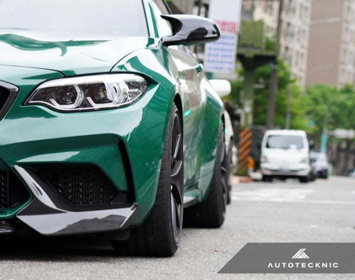 AUTOTECKNIC DRY CARBON PERFORMANTE AERO SPLITTERS BMW M2 COMPETITION - Turbologic