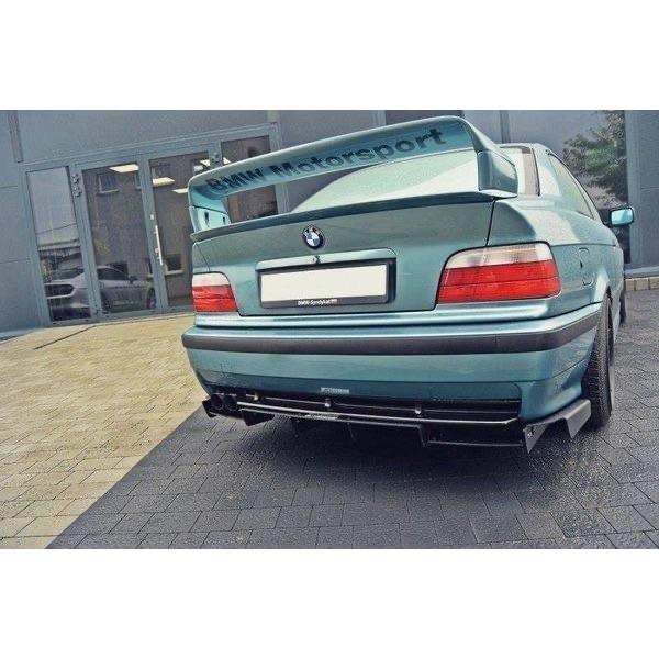Carbon Heckdiffusor Diffusor Heck Ansatz ABS passend für BMW 3er E36 + M3