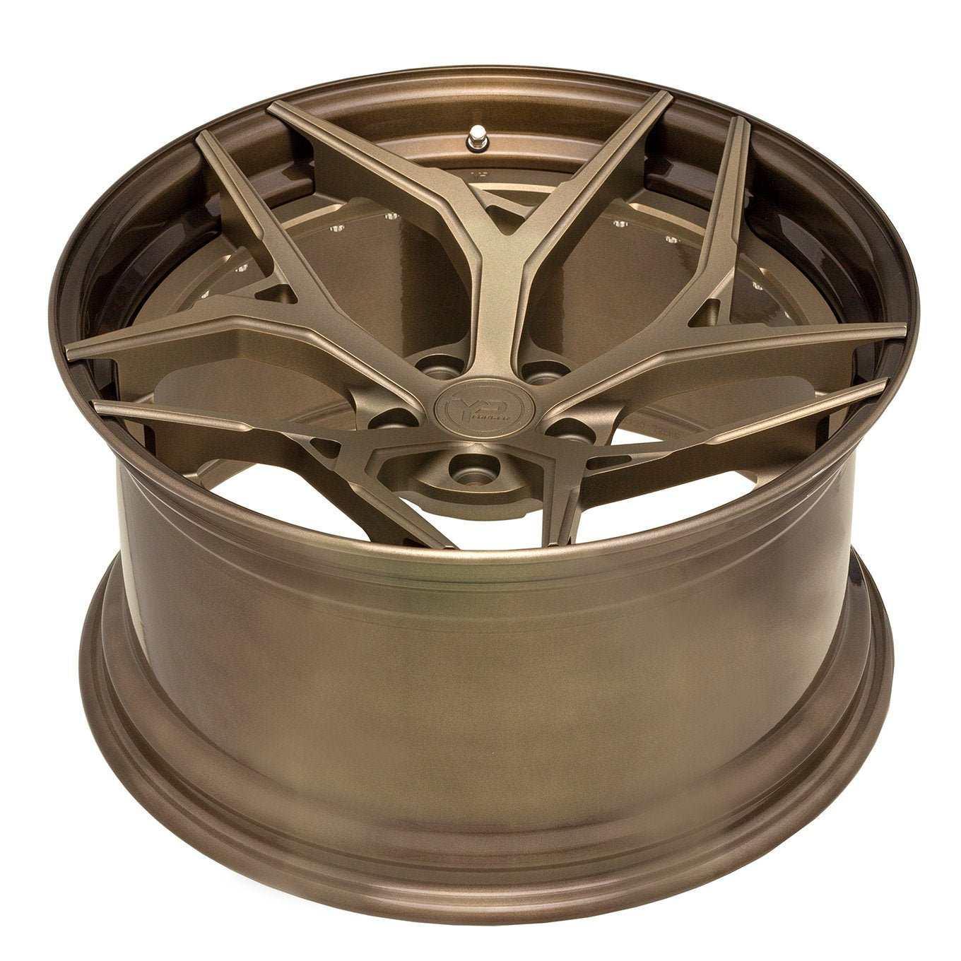 YIDO PERFORMANCE WHEELS | YP 7.2 FORGED | MATTE BRONZE|GLOSS BRONZE LIP - Turbologic