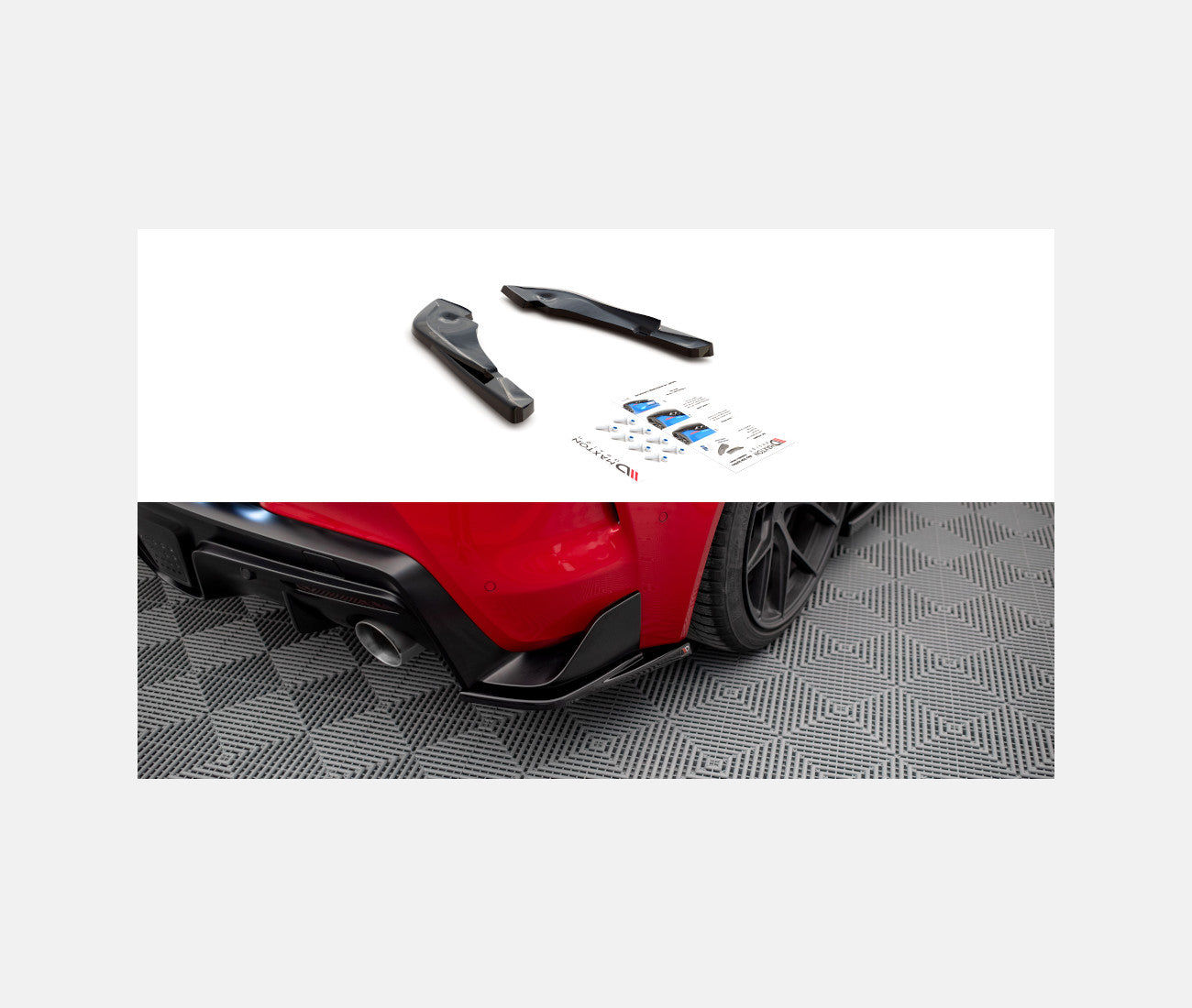 MAXTON DESIGN Flaps diffuser V.3 for Toyota Supra Mk5 