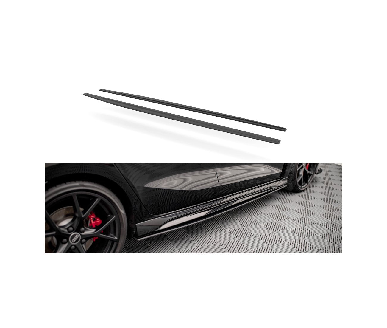 MAXTON DESIGN Street Pro side skirts cup for Audi RS3 Sportback 8Y 