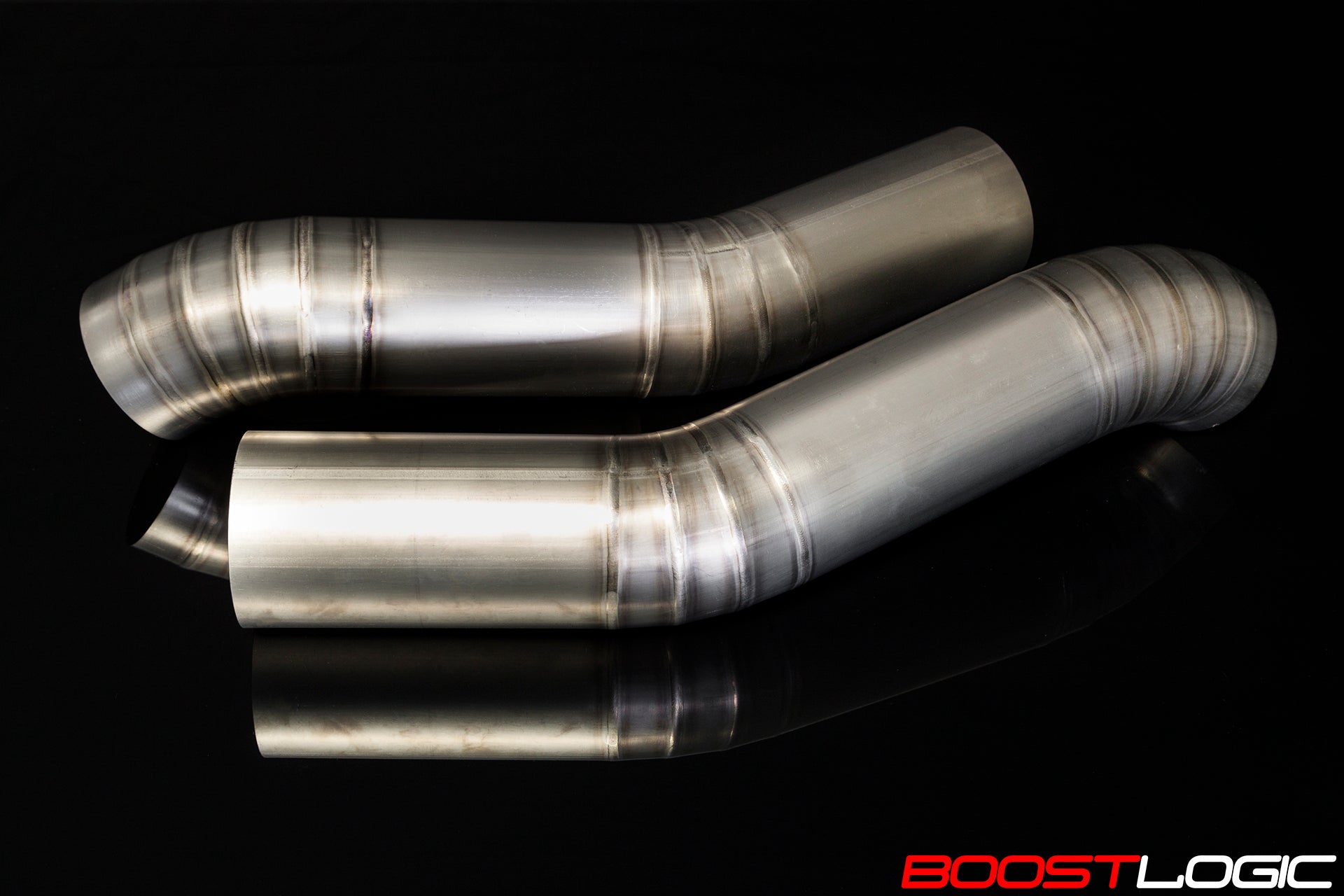 Système d'admission en titane Boost Logic 3.5″ pour Nissan R35 GT-R 09+ 