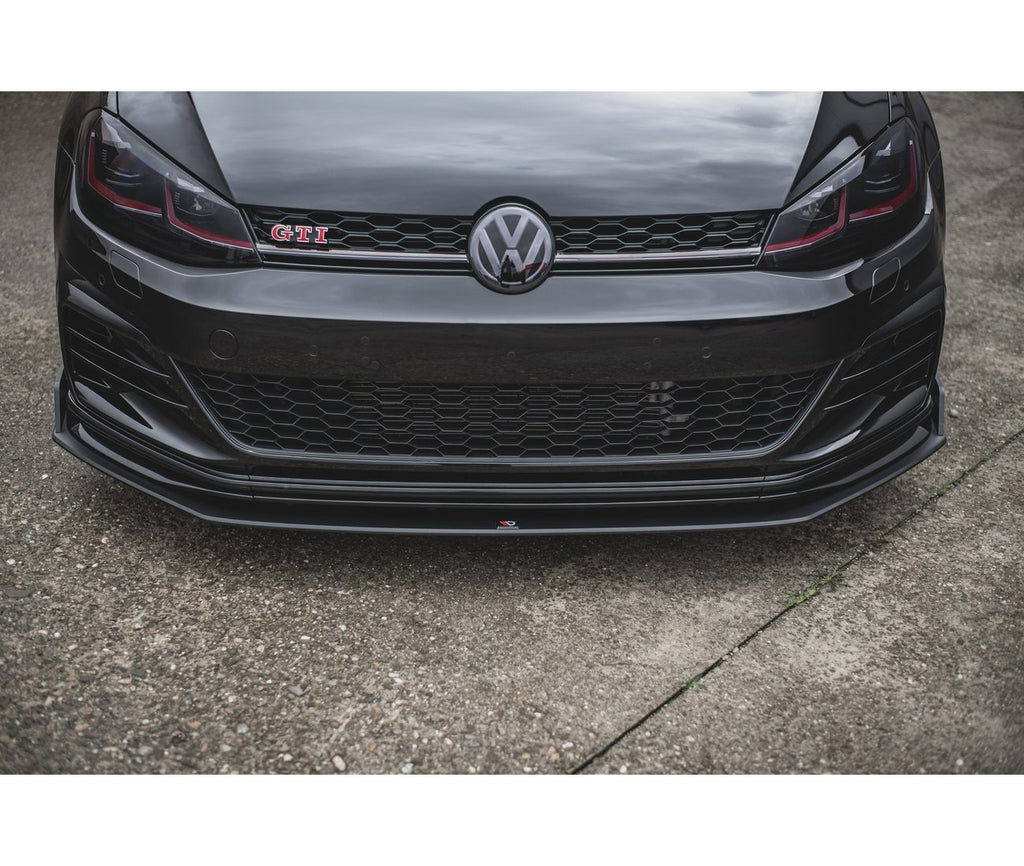 MAXTON DESIGN Robust Racing Cup spoiler lip front approach for VW Golf 7  GTI TCR