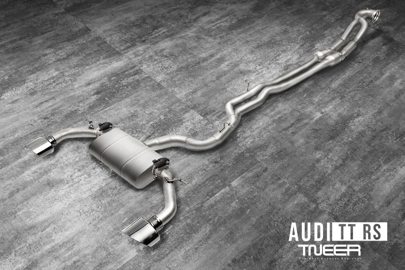 TNEER Klappenauspuffanlage für den Audi TT RS 8S