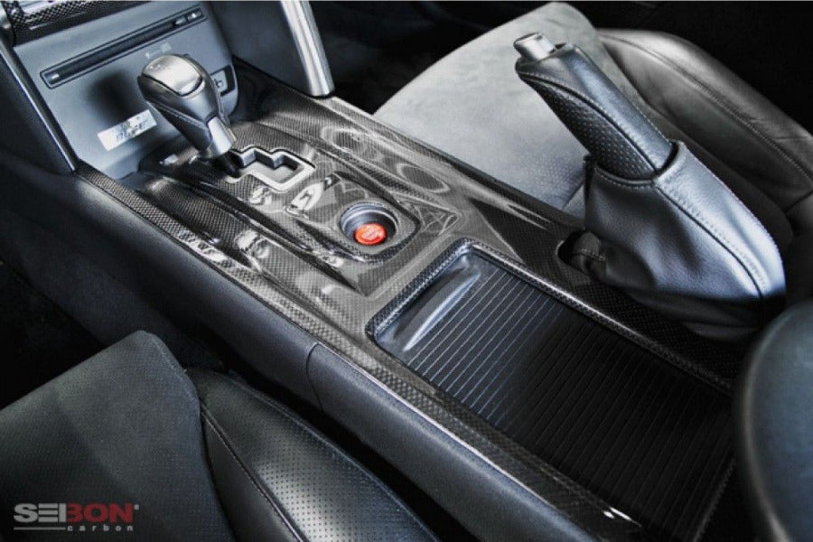 Seibon Carbon Interieur für Nissan R35 GT-R 2009-2014 Schaltumrandung - Turbologic