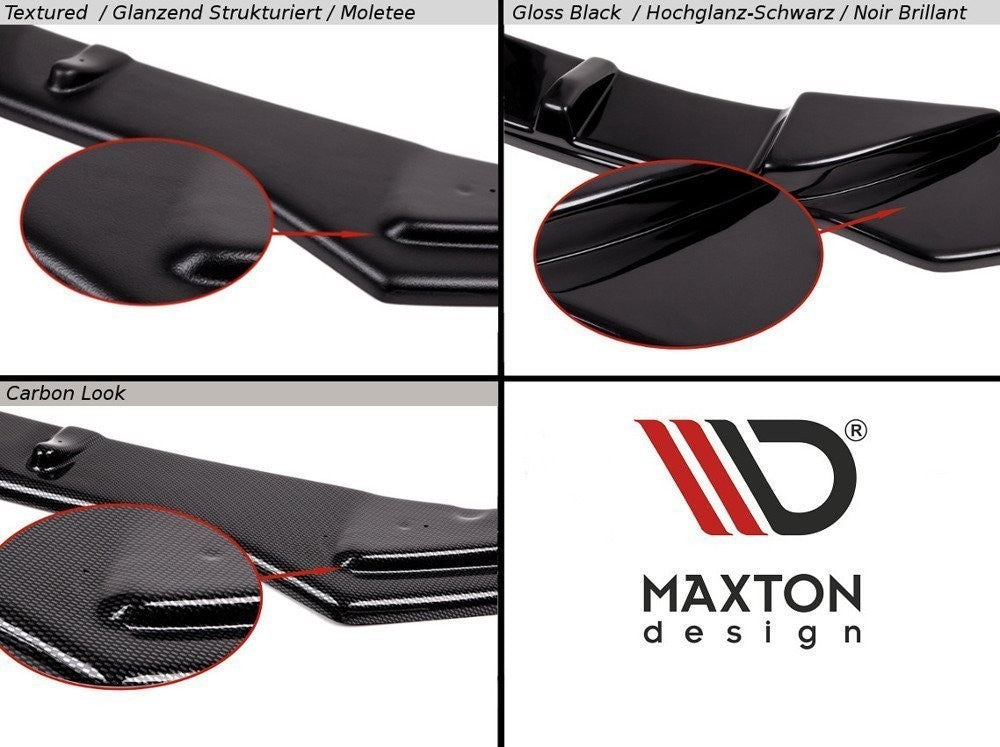 MAXTON DESIGN Side Skirts Cup + Flaps V.2 for Volkswagen Golf R Mk8 