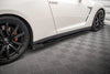 Maxton Design Seitenschweller Cup + Flaps Nissan GT-R R35 Facelift