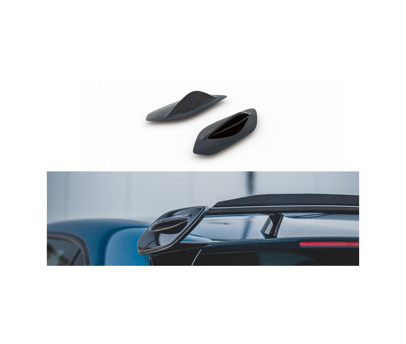 MAXTON DESIGN spoiler side extensions Mercedes A35 AMG W177 