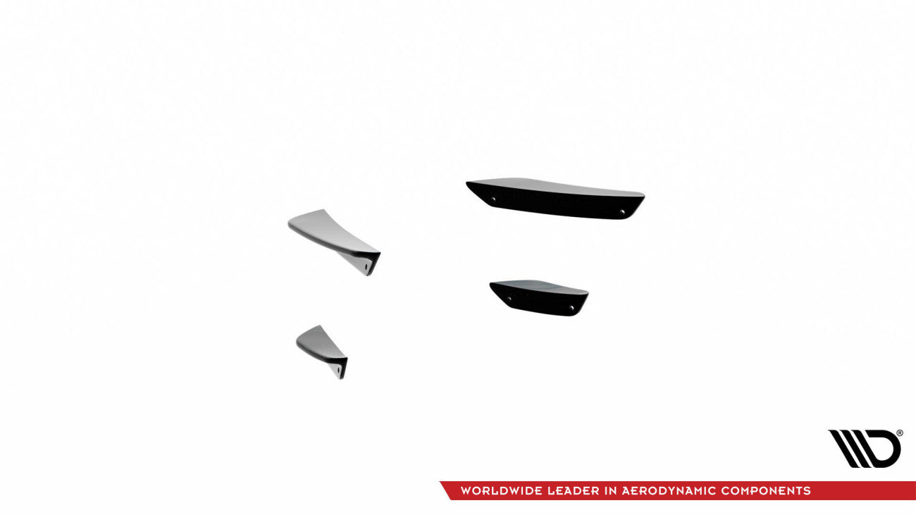 Ailes (canards) de pare-chocs avant MAXTON DESIGN pour Audi RS3 8Y 