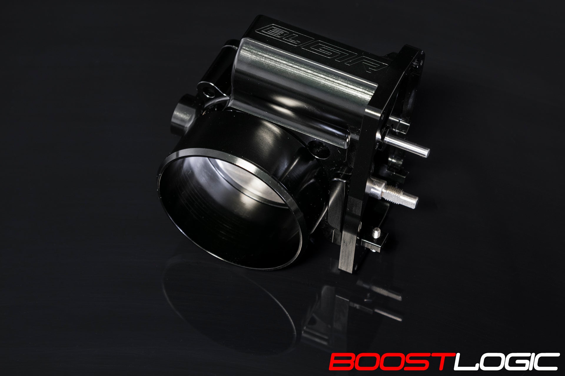 Paire de corps d'accélérateur à billettes Boost Logic pour Nissan R35 GT-R 