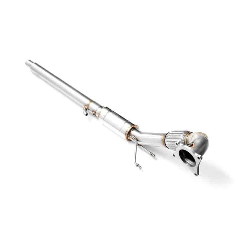 TURBOLOGIC Downpipe AUDI TT 8J 2.0 TFSI + ENDSCHALLDÄMPFER