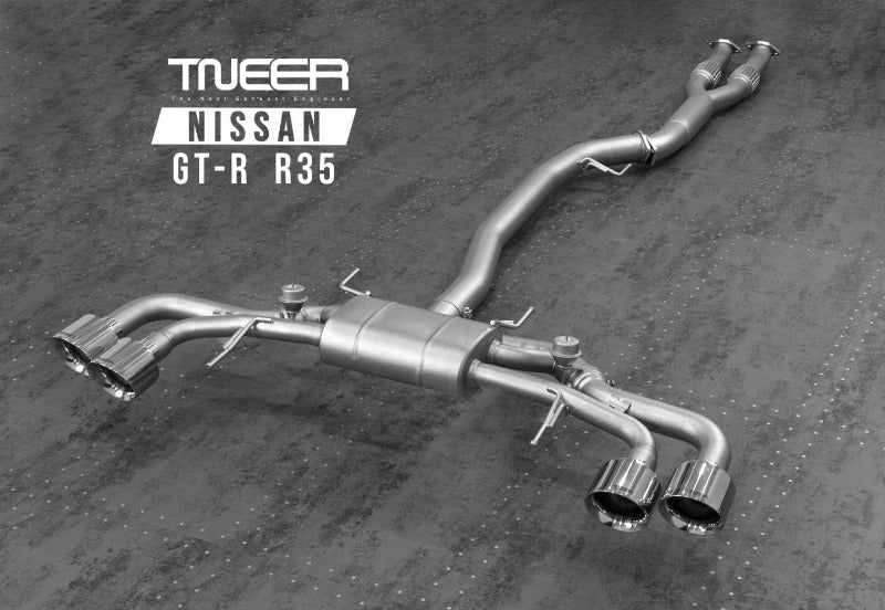 TNEER Klappenauspuffanlage für den Nissan GT-R R35