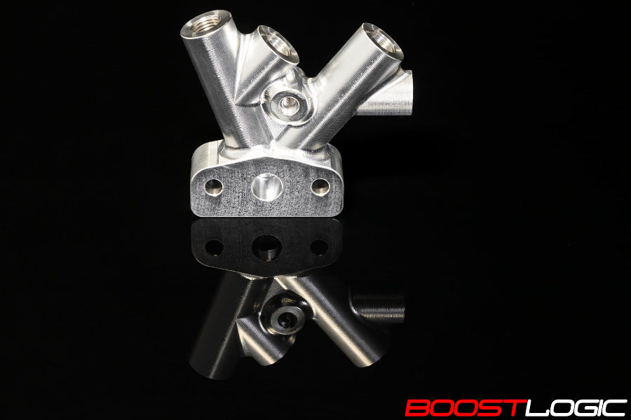 Boost Logic Nissan R35 GT-R Billet Oil Distribution Block 